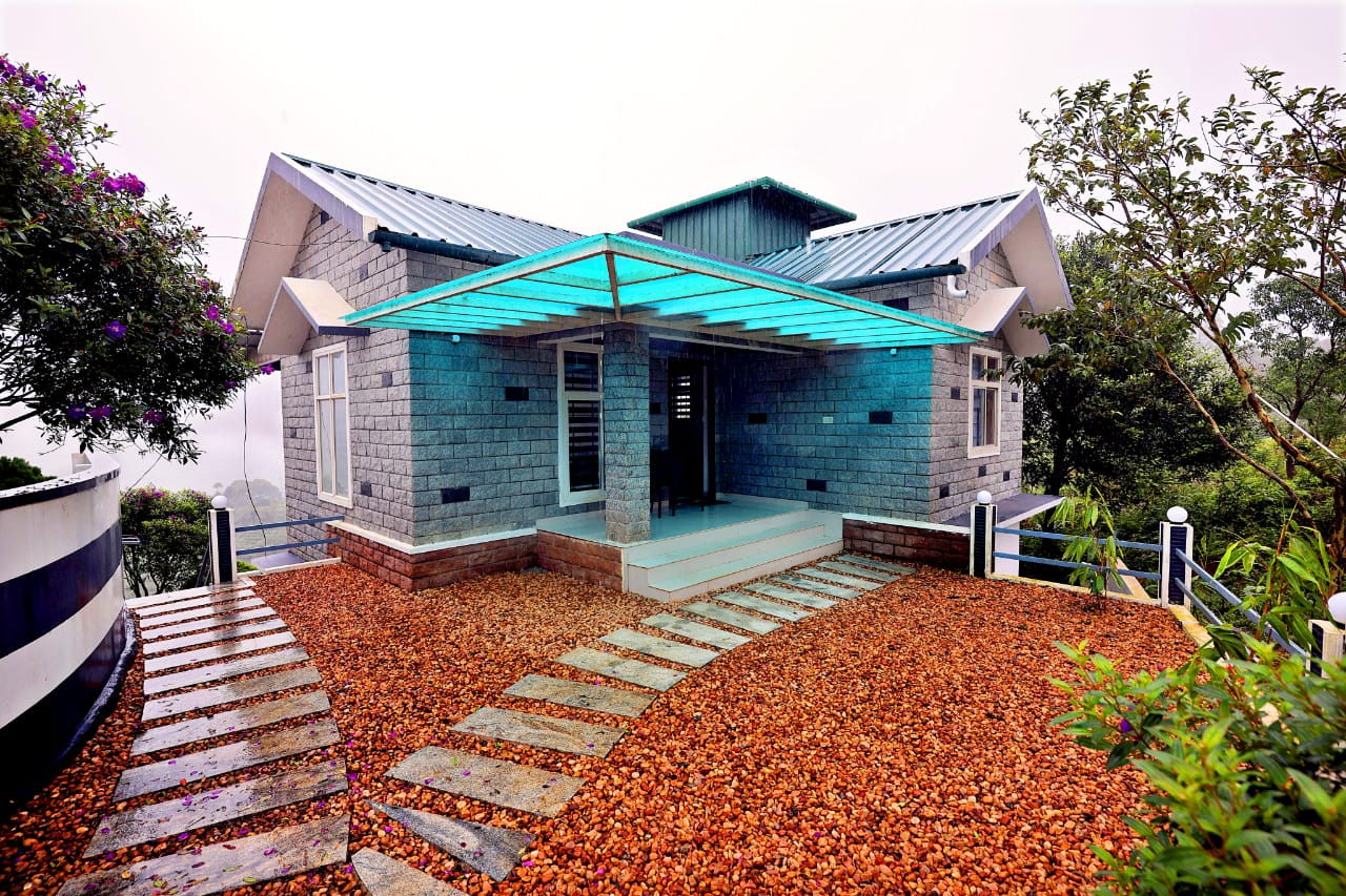 Modern Stone House — Villas shooting location in Idukki