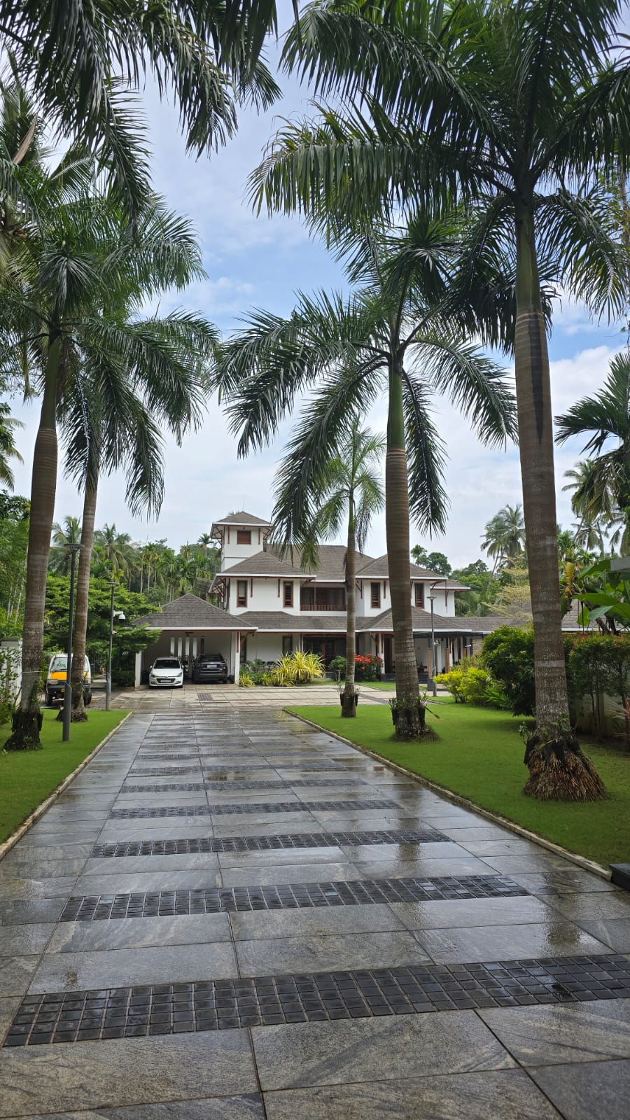 The Palm Courtyard — Villas shooting location in Kannur